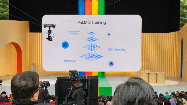 Google Language Model slide