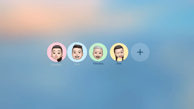 tvOS Display Profiles selection screen