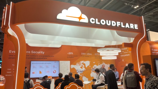 Cloudflare stall at Infosec 2025