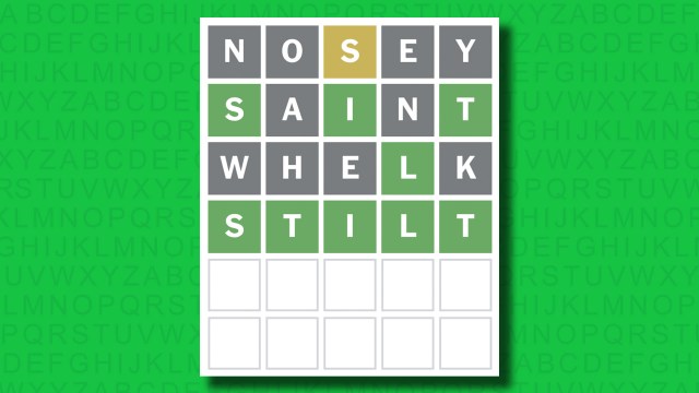 NYT Wordle answers for game 1479 on a green background
