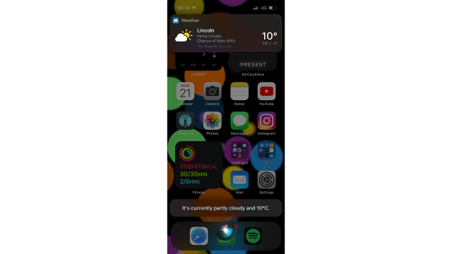 Apple Siri request