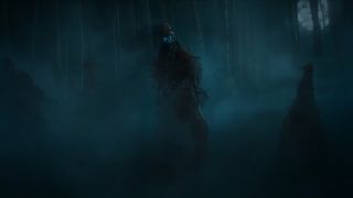 A shot of the Barrow-wights at night in The Rings of Power season 2