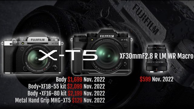 A screen from the Fujifilm X Summit