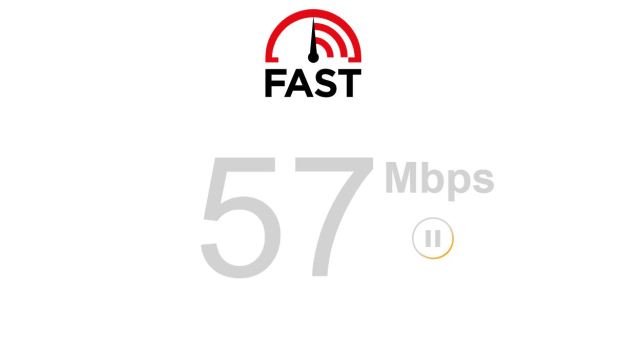Netflix speed test