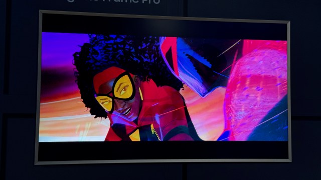 Samsung Frame Pro playback via Netflix