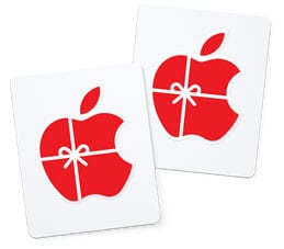 Apple Christmas Gift Card