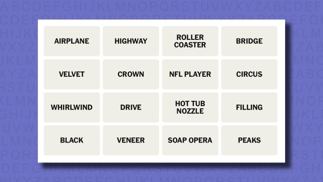 NYT Connections hints for game 750 on a purple background