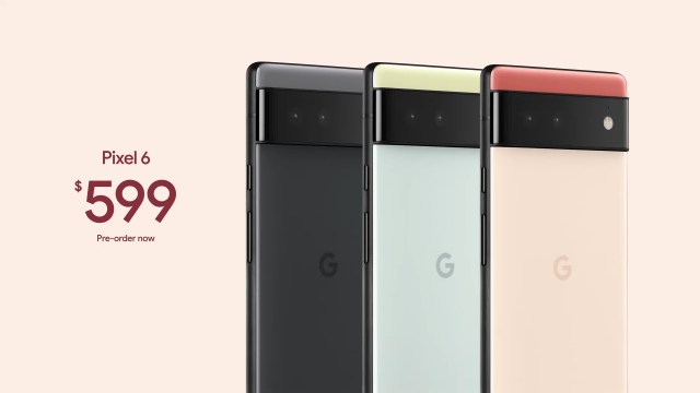 Google Pixel 6 event