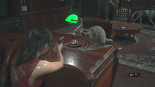 Claire in RPD Station