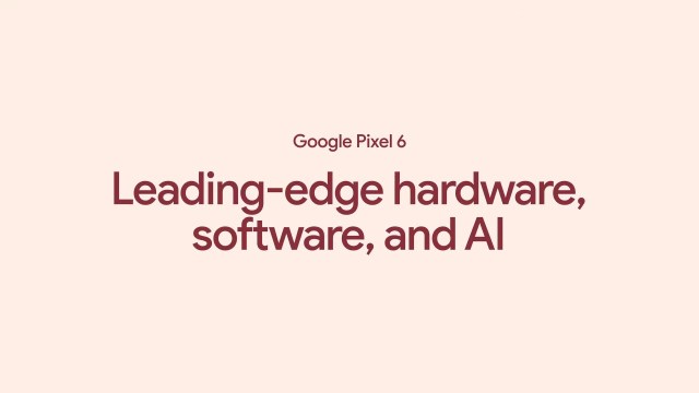 Google Pixel 6 event