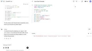 ChatGPT Canvas Python Coding Example