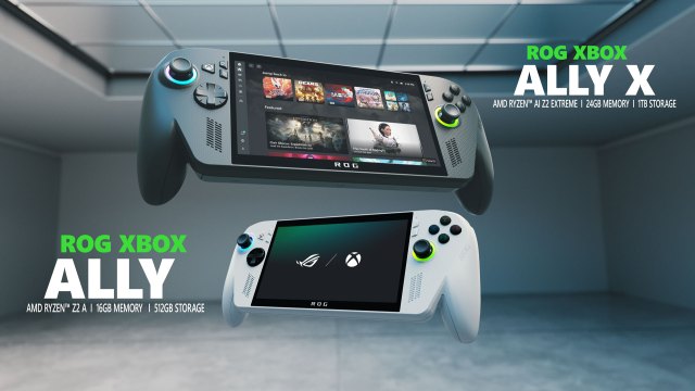 an image of the ROG Xbox Ally X and Xbox Ally