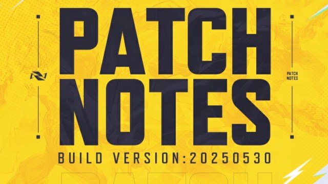 Patch notes infographic yellow background