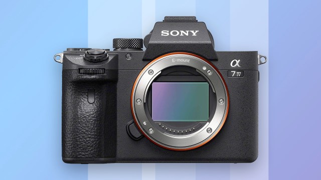 Mock-up images of the rumored Sony A7 IV