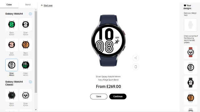 Samsung Galaxy Watch 4 Bespoke edition