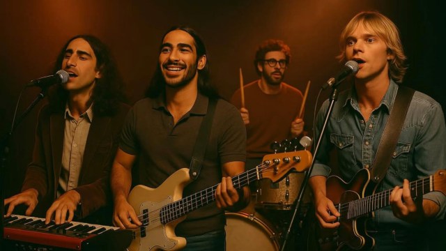 The Velvet Sundown playing 'live'