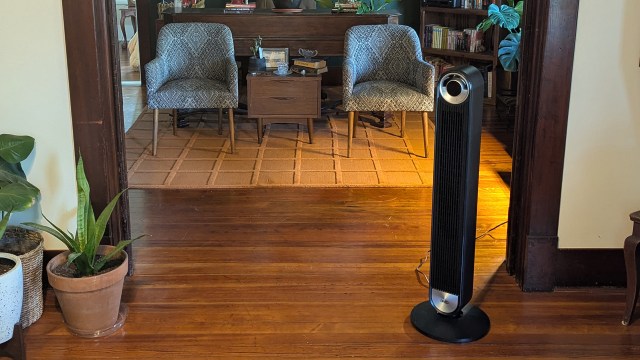 Dreo Smart Tower Fan 519S in reviewer's home