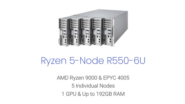 Ryzen 5-Node R550-6U - EPYC 4005