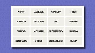 NYT Connections hints for game 645 on a purple background