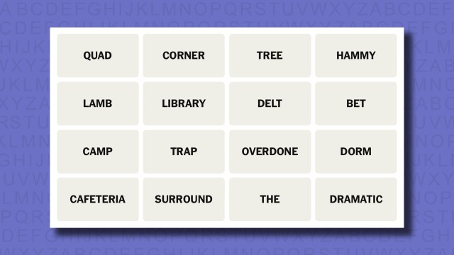 NYT Connections hints for game 759 on a purple background
