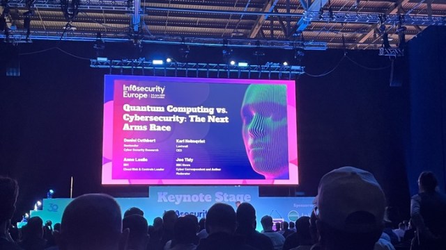 cybersecurity panel at infosec europe