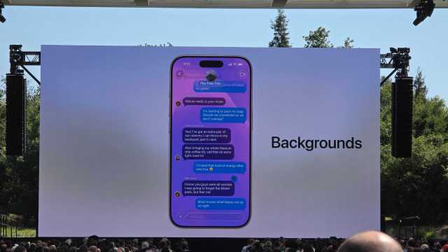 New messages features from WWDC 2025