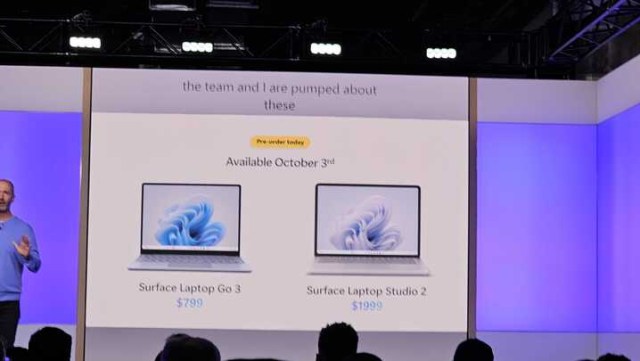 microsoft event stage