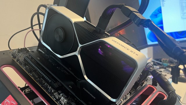 An Nvidia GeForce RTX 4060 Ti shown in a PCIe slot