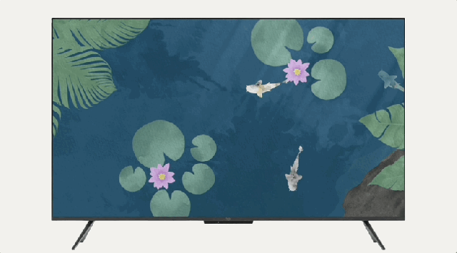 Interactive Art on an Amazon Fire TV Omni Mini-LED
