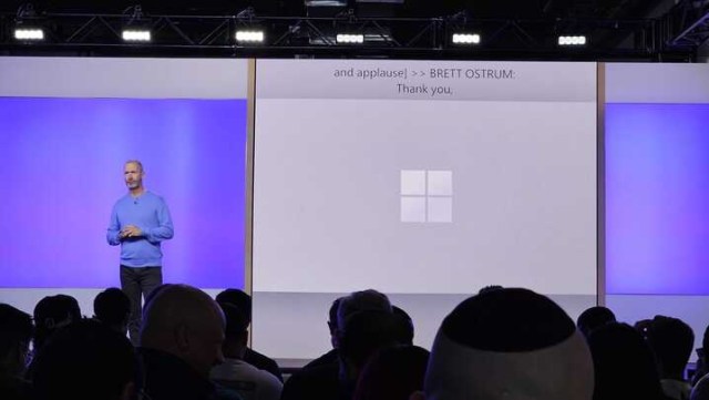 microsoft event stage