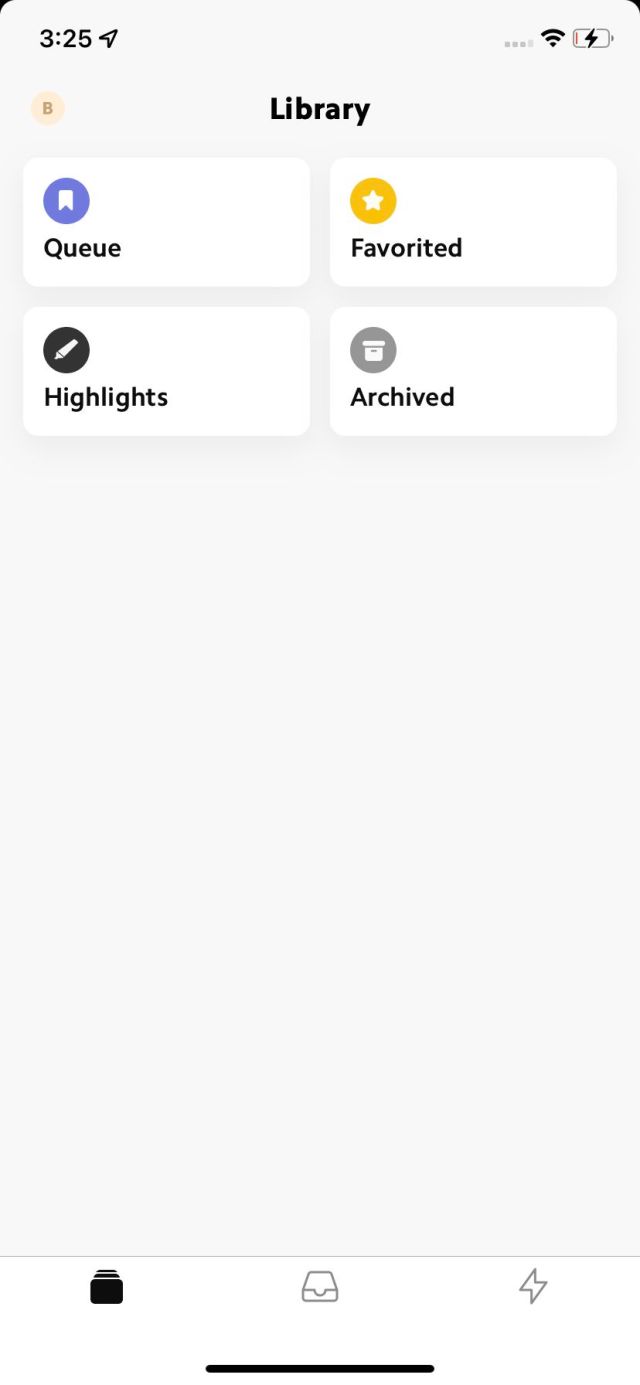 Library page