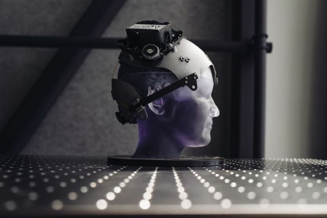 The Facebook Reality Labs headset, which was not used in the study.