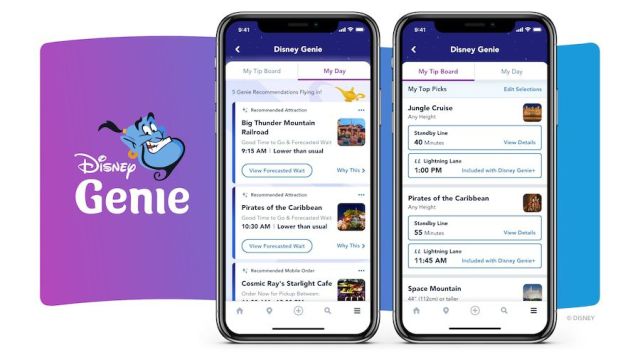 Disney Genie app