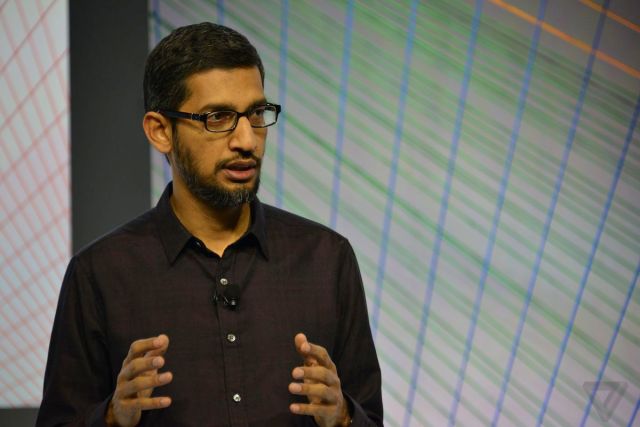 Sundar Pichai Stock Google Oct 2015 CEO