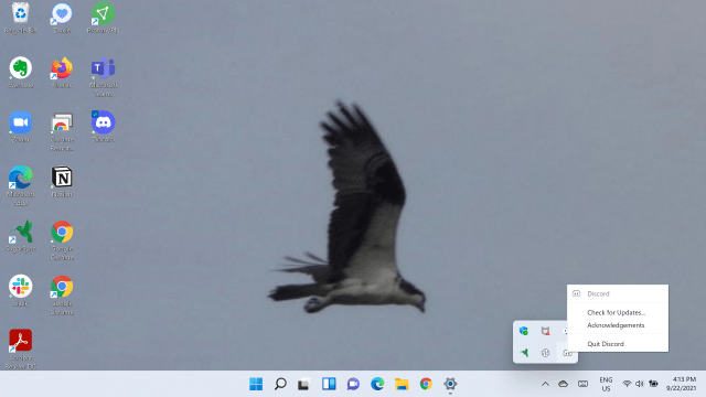 The overflow menu lets you handle apps that run in the background.