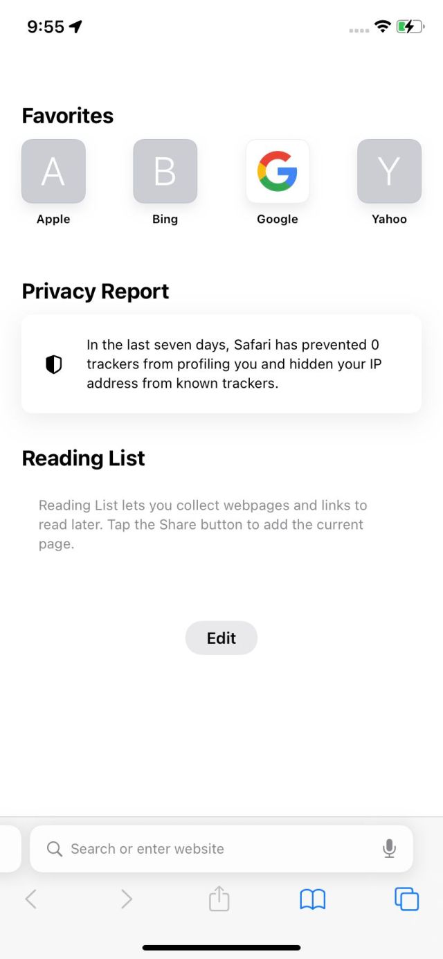 Select the “Edit” button.