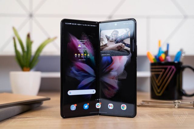 The Samsung Galaxy Z Fold 3