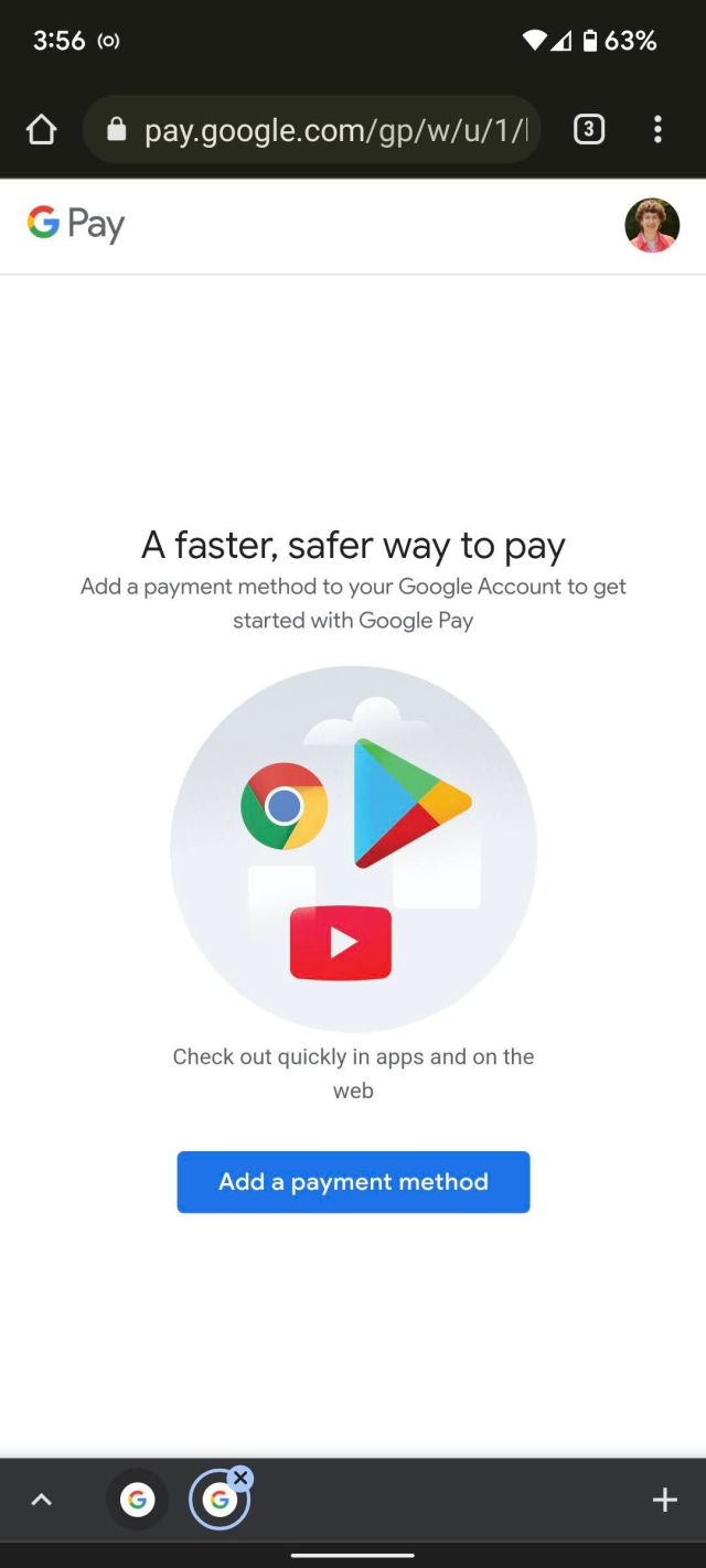 New users will be talked through the initial process.