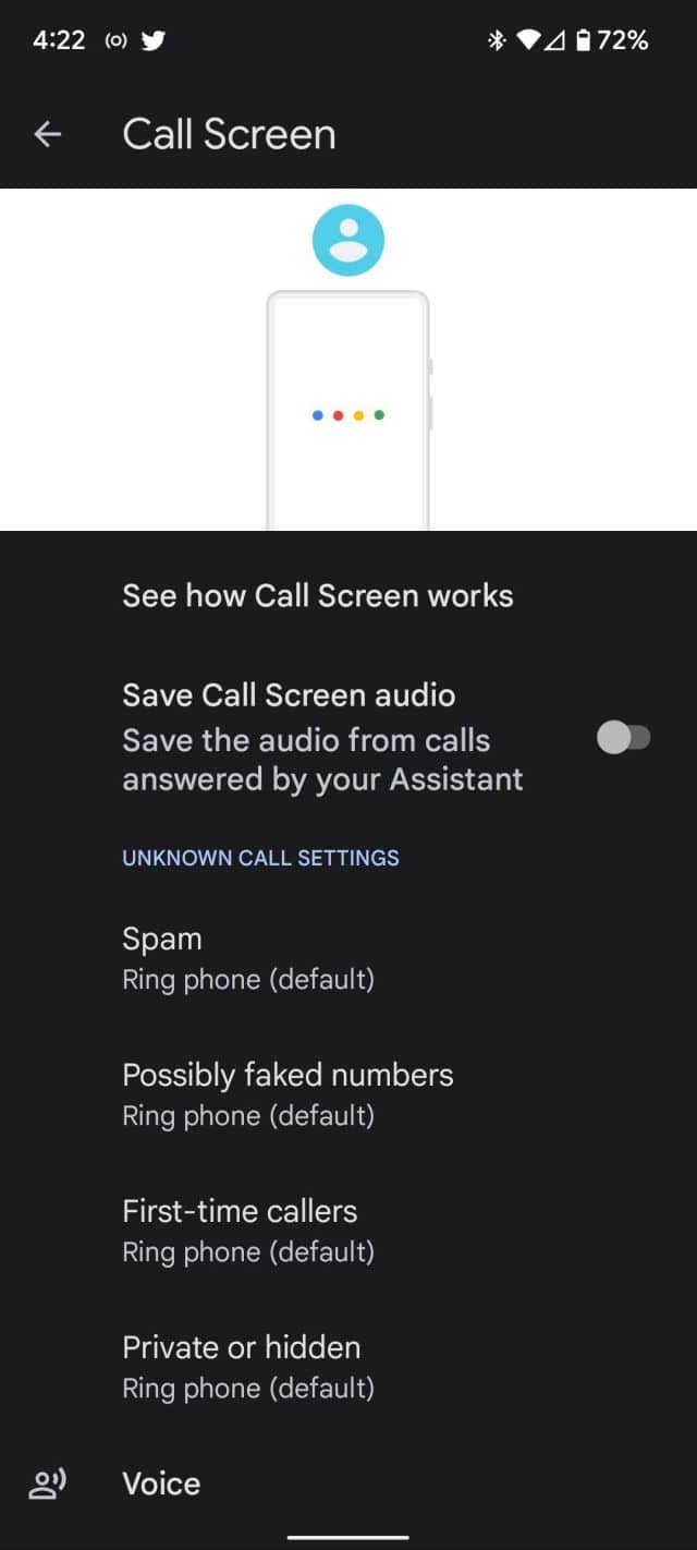 On a Pixel 6 or 6 Pro, you’ll be able to get certain calls automatically screened.