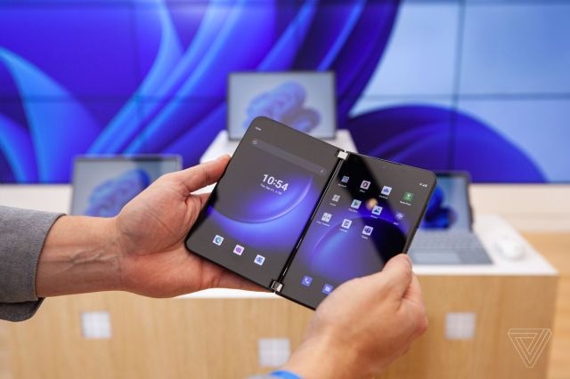 The Surface Duo 2 has larger screens.