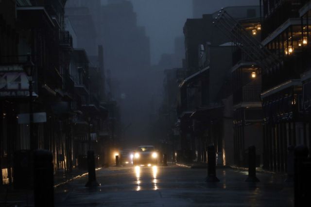 Ida Battering Louisiana With Winds Stronger Than Katrina