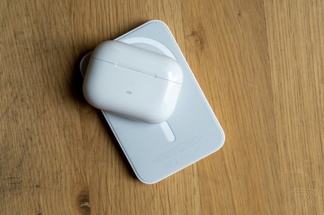 The MagSafe Battery Pack can also wirelessly charge AirPods
