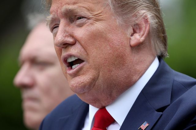 President Trump Holds Press Conference In White House Rose Garden