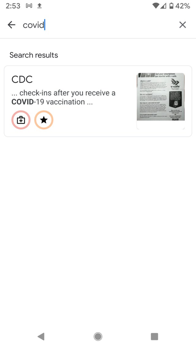 You can search for content from within the PDF.