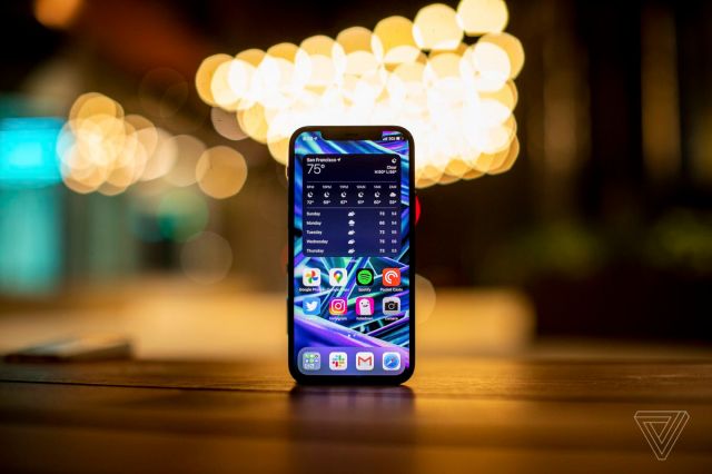 The iPhone 12.