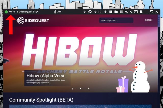 Sidequest app