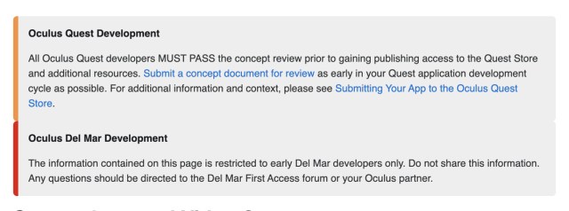 Oculus Del Mar leak cached text