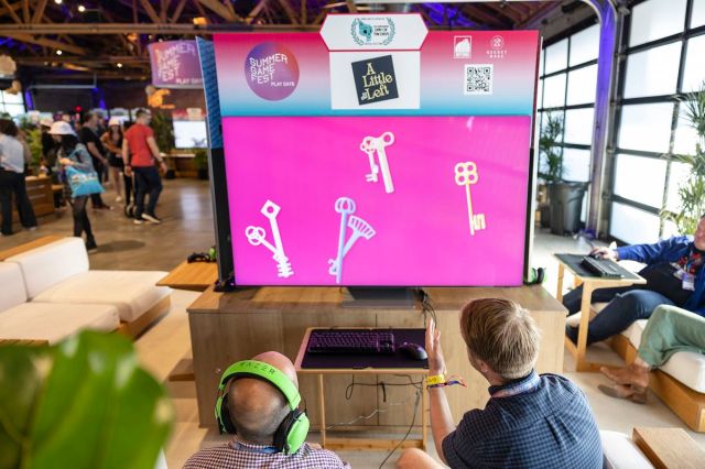 Image of Summer Game Fest Play Days demo of puzzle game A Little To The Left