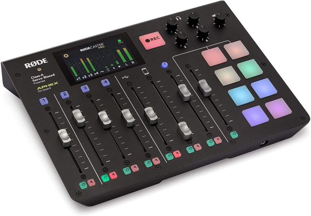 Rode RodeCaster Pro podcast production 