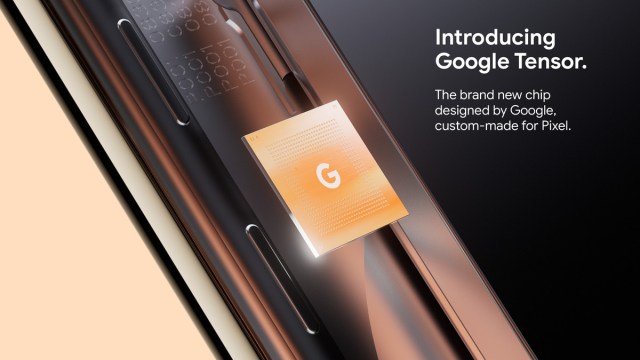 Google’s promo image for the Tensor SoC